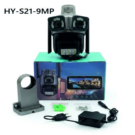 Camara de seguridad 3 lents